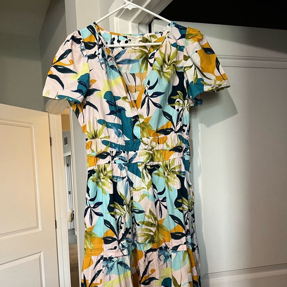 NWT Cynthia Rowley Printed Dress size Large